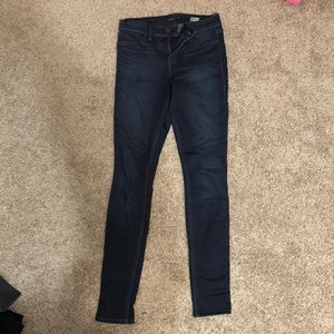 Never worn Level 99 dark wash ultra skinny mid rise jegging